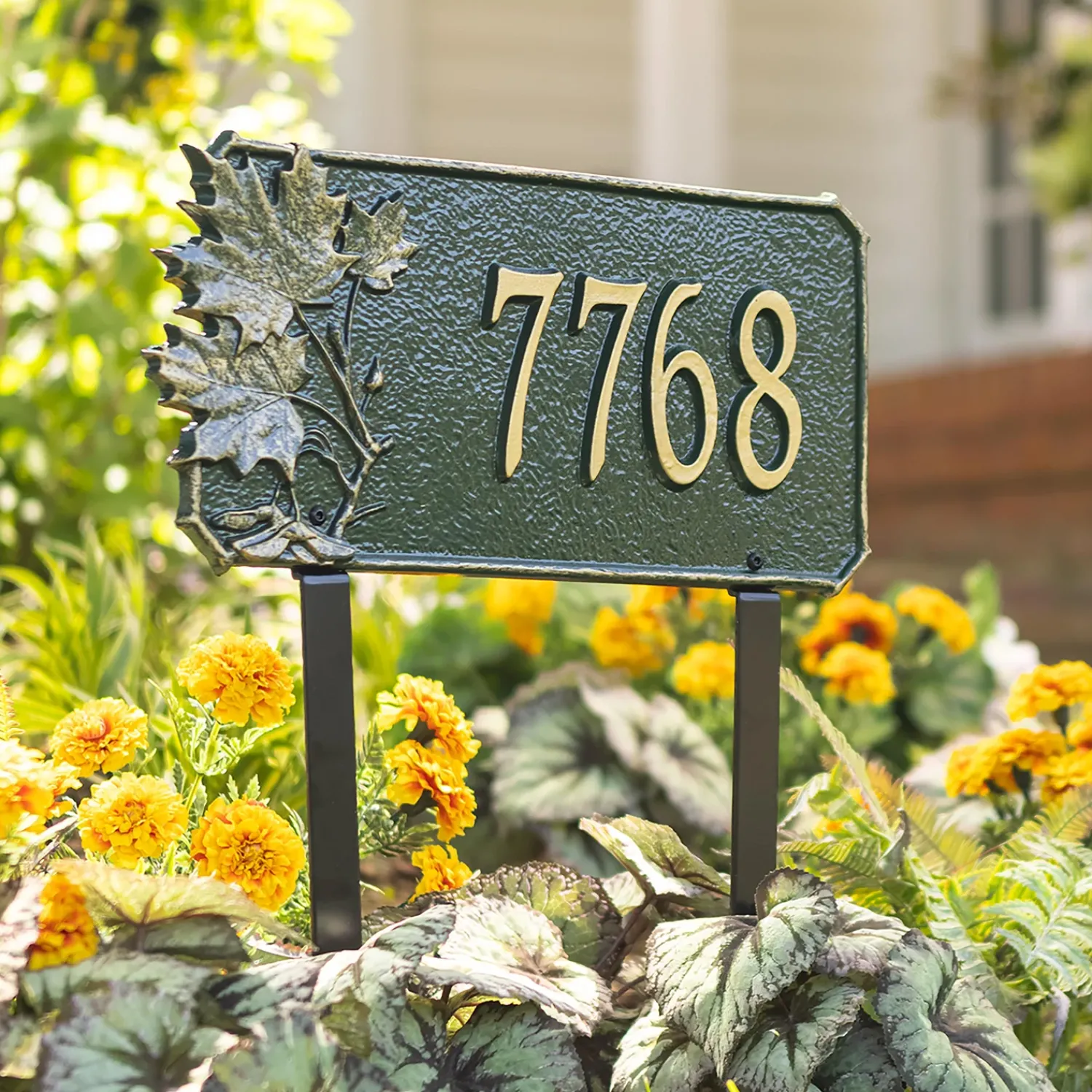 Plow & Hearth Address Signs & Wall Plaques>Natural Elements Lawn Plaque with Stakes