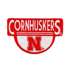 Plow & Hearth Coir Mats>NCAA Team Shaped Coir Door Mat