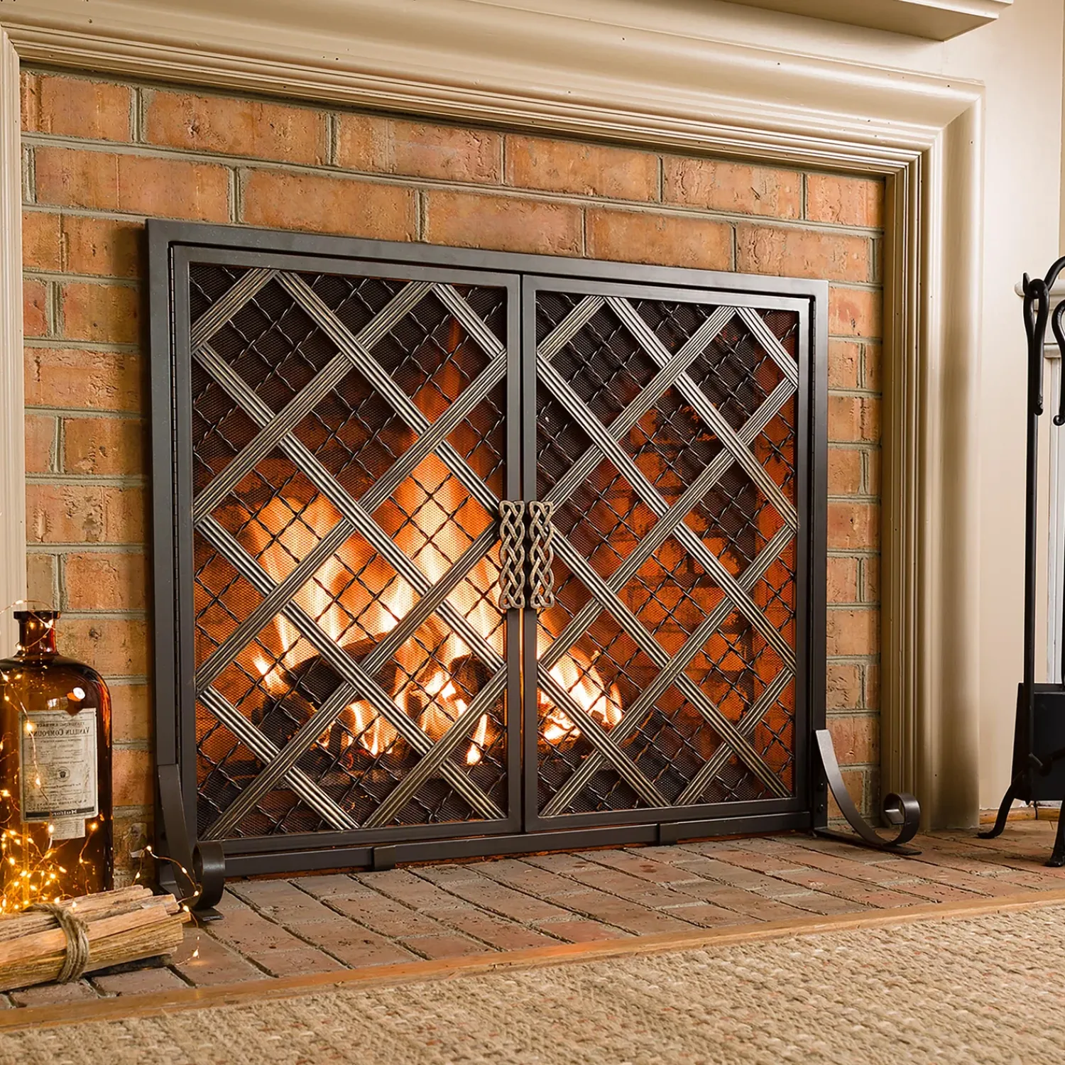 Plow & Hearth Area Rugs>Newberry Wool Area Rug, 5' x 7'6"