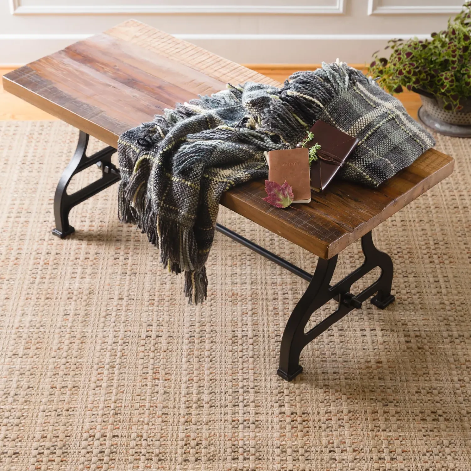 Plow & Hearth Area Rugs>Newberry Wool Area Rug, 5' x 7'6"