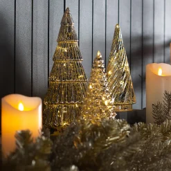 Plow & Hearth Lighted Trees & Garlands><noscript><img width=