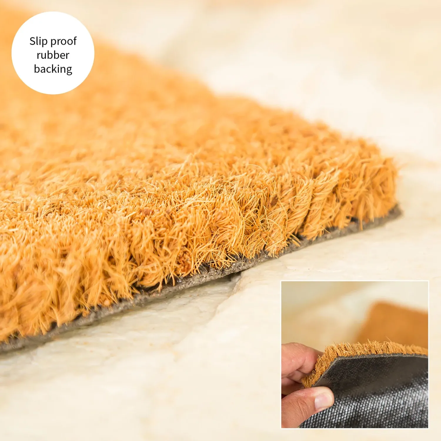 Plow & Hearth Coir Mats>Nice Shoes Coir Mat