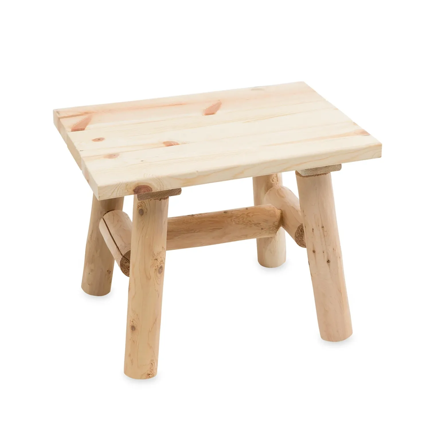 Plow & Hearth Outdoor Side Tables>Northern White Cedar Outdoor End Table