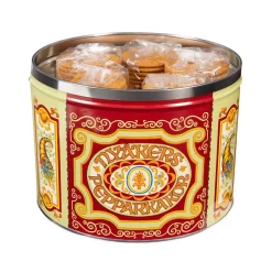 Plow & Hearth Gourmet Snacks & Nuts>Nyakers Swedish Gingersnap Cookies in Gift Tin
