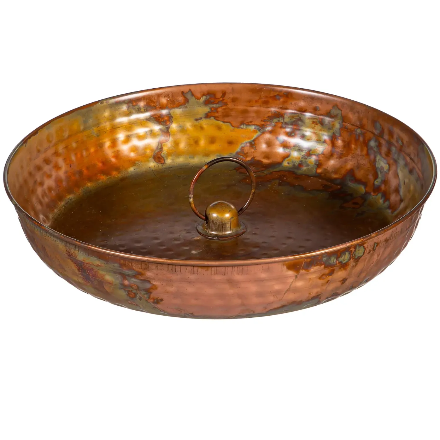Plow & Hearth Wind Chimes & Mobiles>Oil Rubbed Bronze Rain Chain Basin