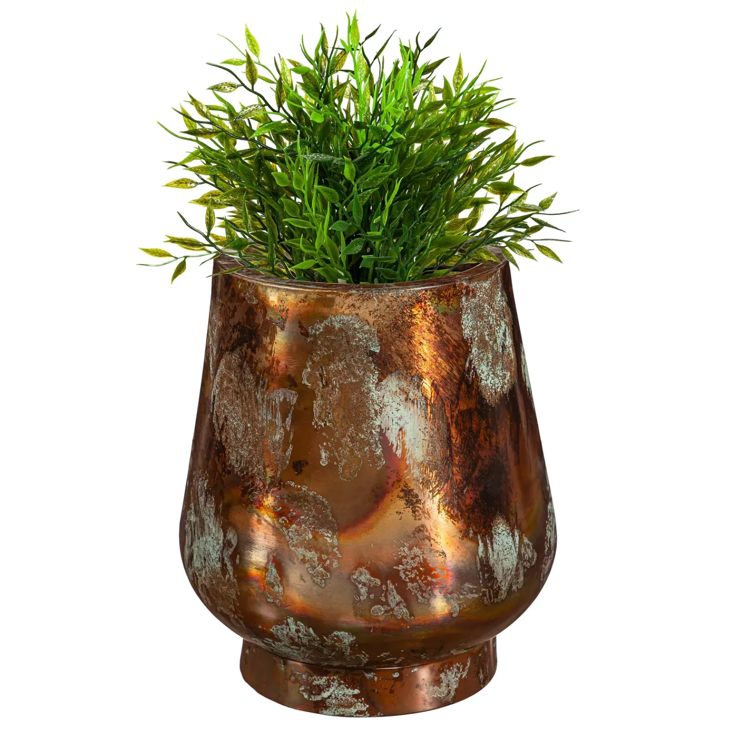 Plow & Hearth Planters & Plant Stands>Oil Rubbed Metal Planter