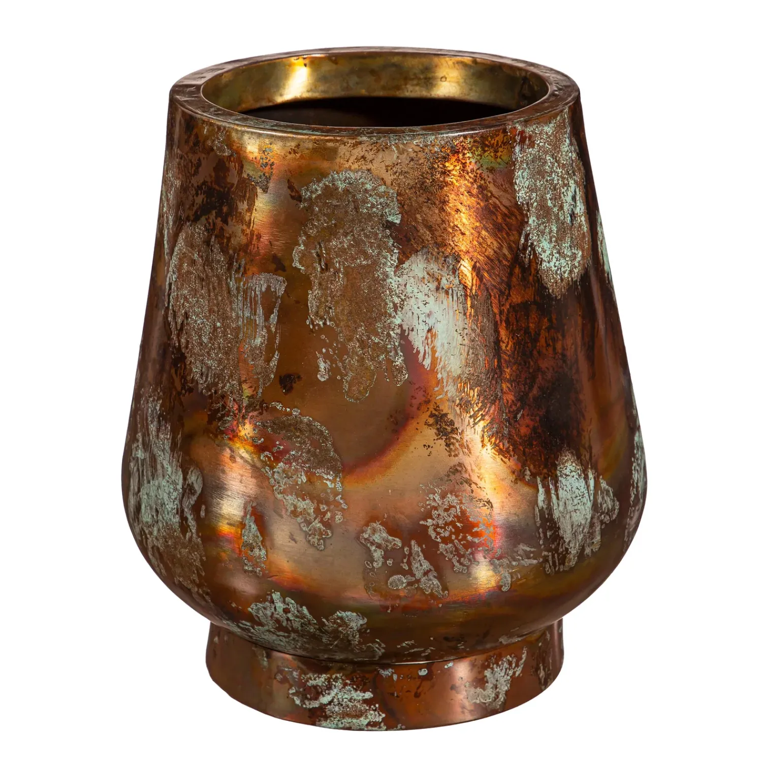 Plow & Hearth Planters & Plant Stands>Oil Rubbed Metal Planter