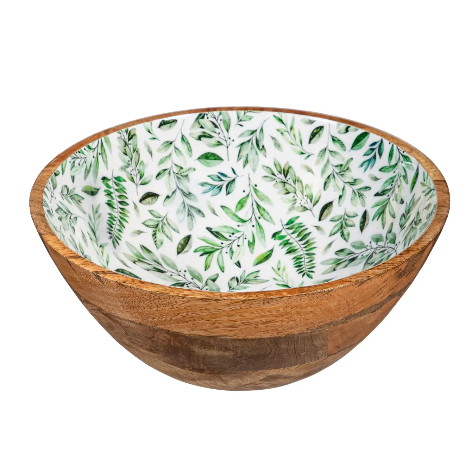 Plow & Hearth Plates & Platters|Serveware>Olive Oasis Wood Bowl Set