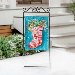 Plow & Hearth Flag Accessories>Ornate Garden Flag Stand