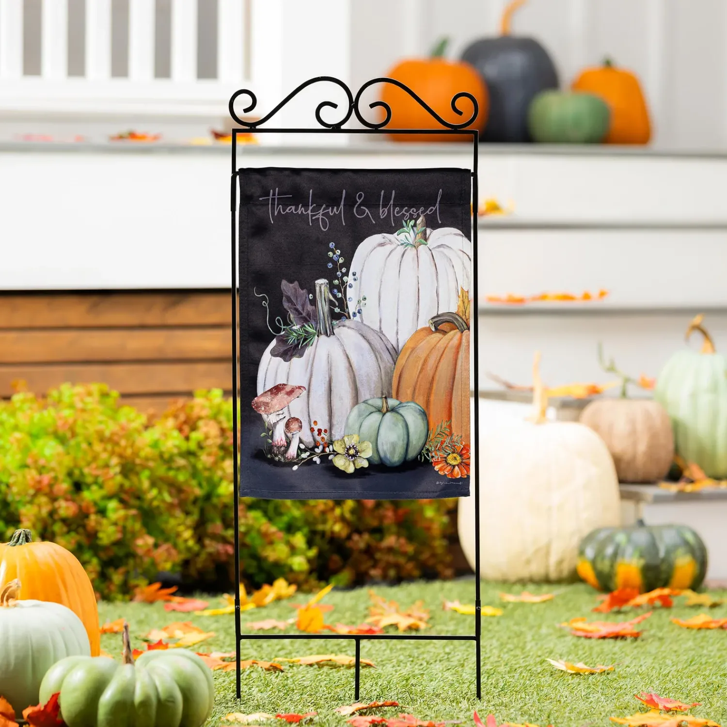 Plow & Hearth Flag Accessories>Ornate Garden Flag Stand
