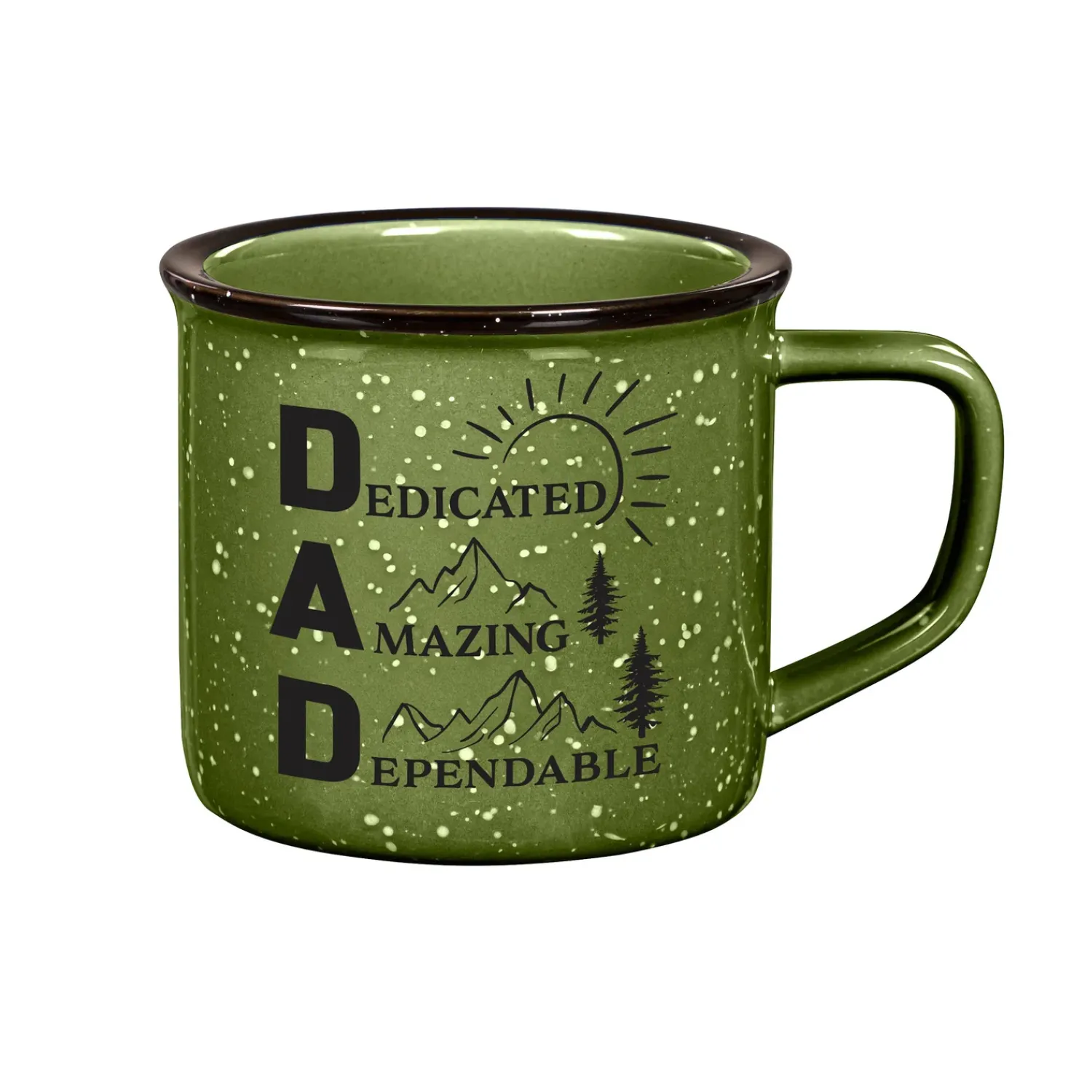 Plow & Hearth Coffee & Tea Cups>15oz Ceramic Cup w/ Gift Box, D.A.D.