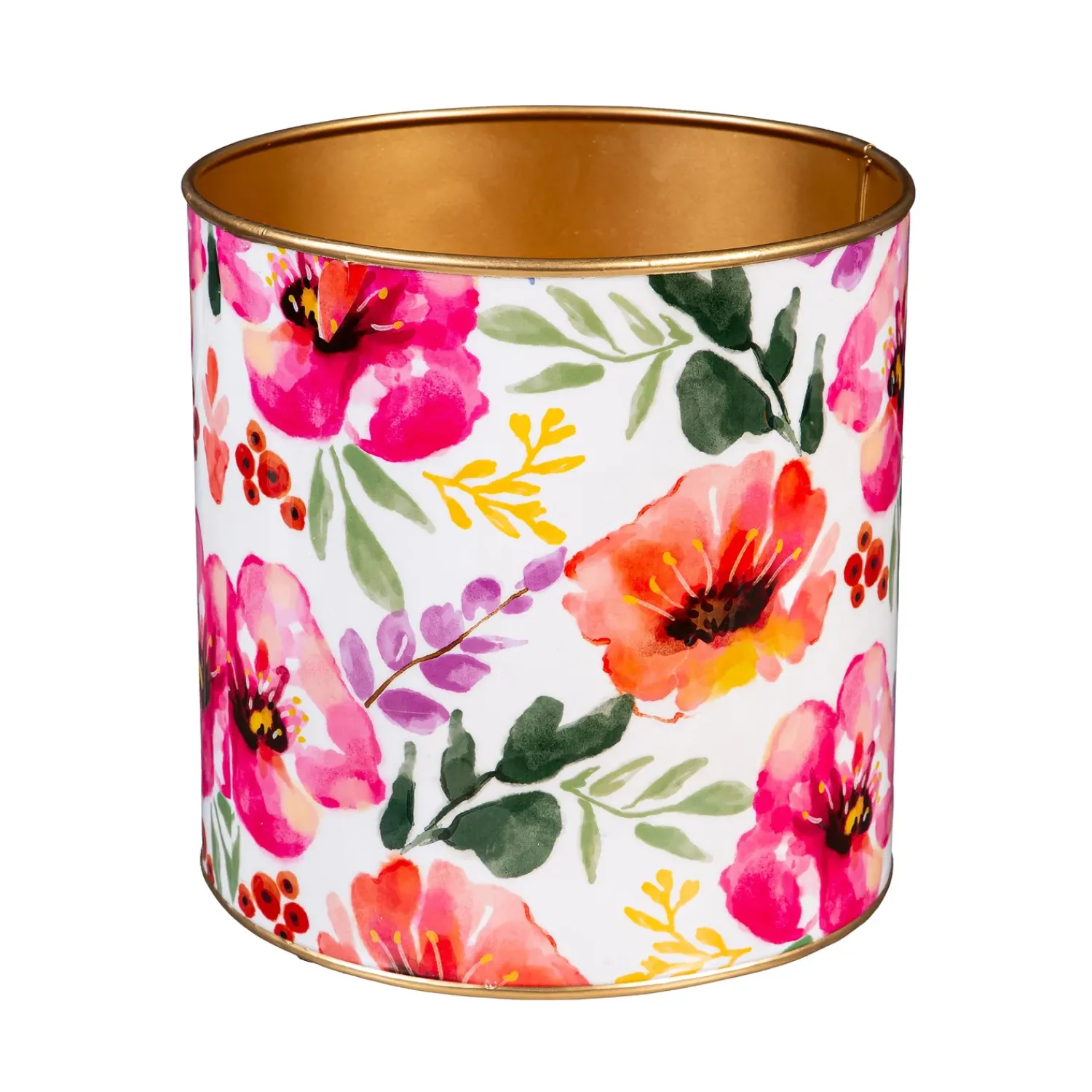 Plow & Hearth Planters & Plant Stands>Pastels of Nature Metal Planters, Set of 3
