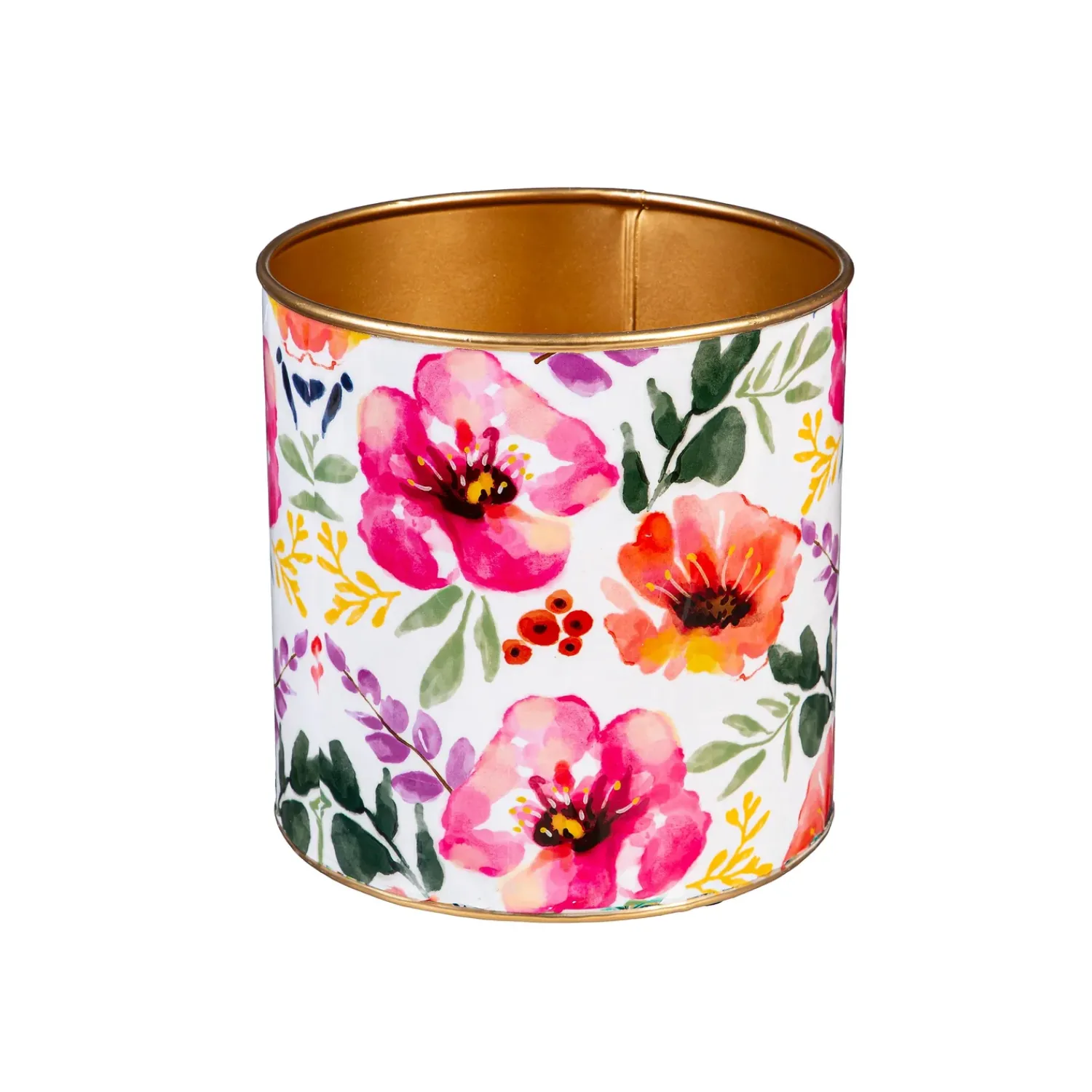 Plow & Hearth Planters & Plant Stands>Pastels of Nature Metal Planters, Set of 3