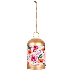 Plow & Hearth Wind Chimes & Mobiles>Pastels of Nature Printed Metal Bell