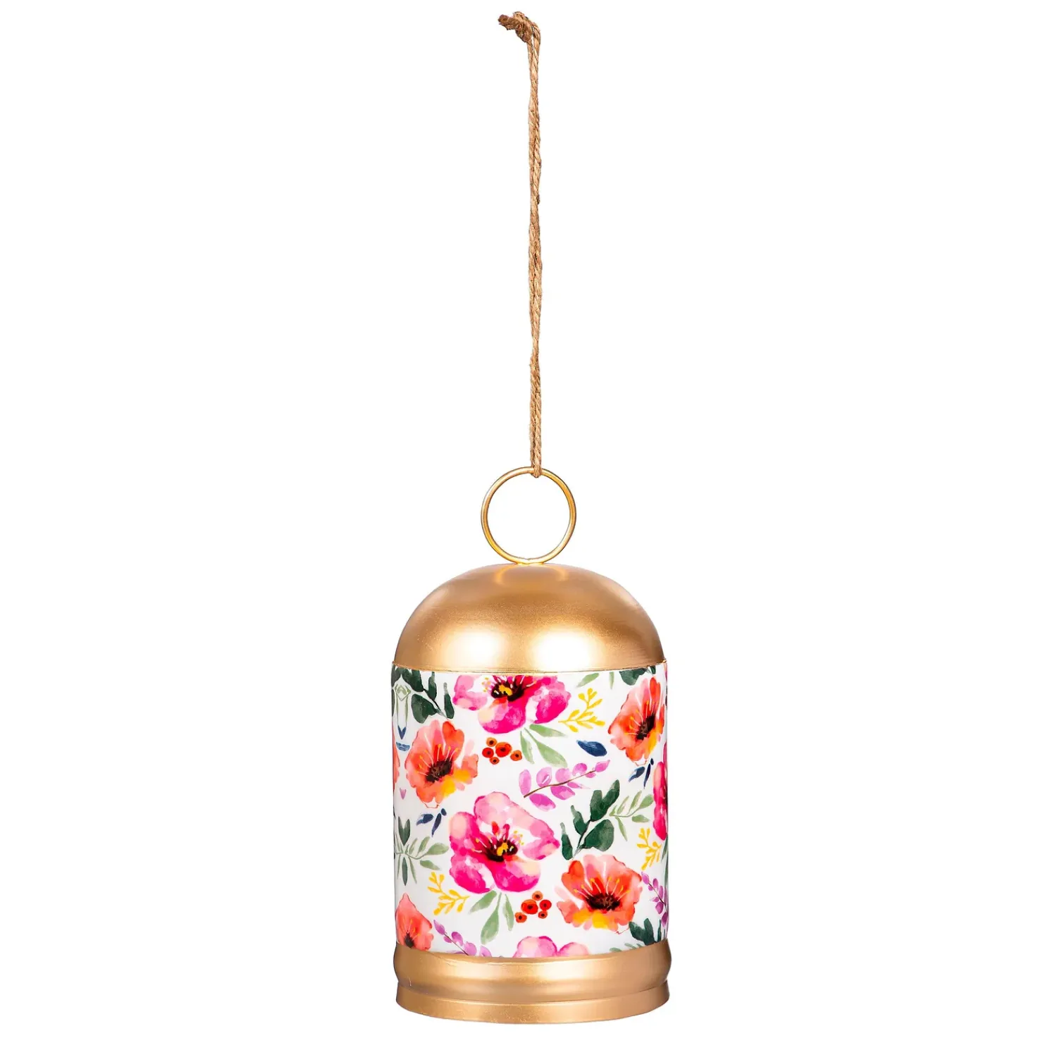 Plow & Hearth Wind Chimes & Mobiles>Pastels of Nature Printed Metal Bell