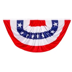 Plow & Hearth Bunting & Banners>Patriotic Bunting, 3' x 6'