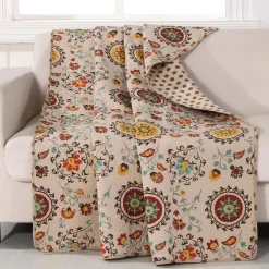 Plow & Hearth Quilts & Bedspreads|Throws & Blankets>Patterned Quilted Throw