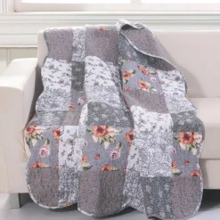 Plow & Hearth Quilts & Bedspreads|Throws & Blankets>Patterned Quilted Throw