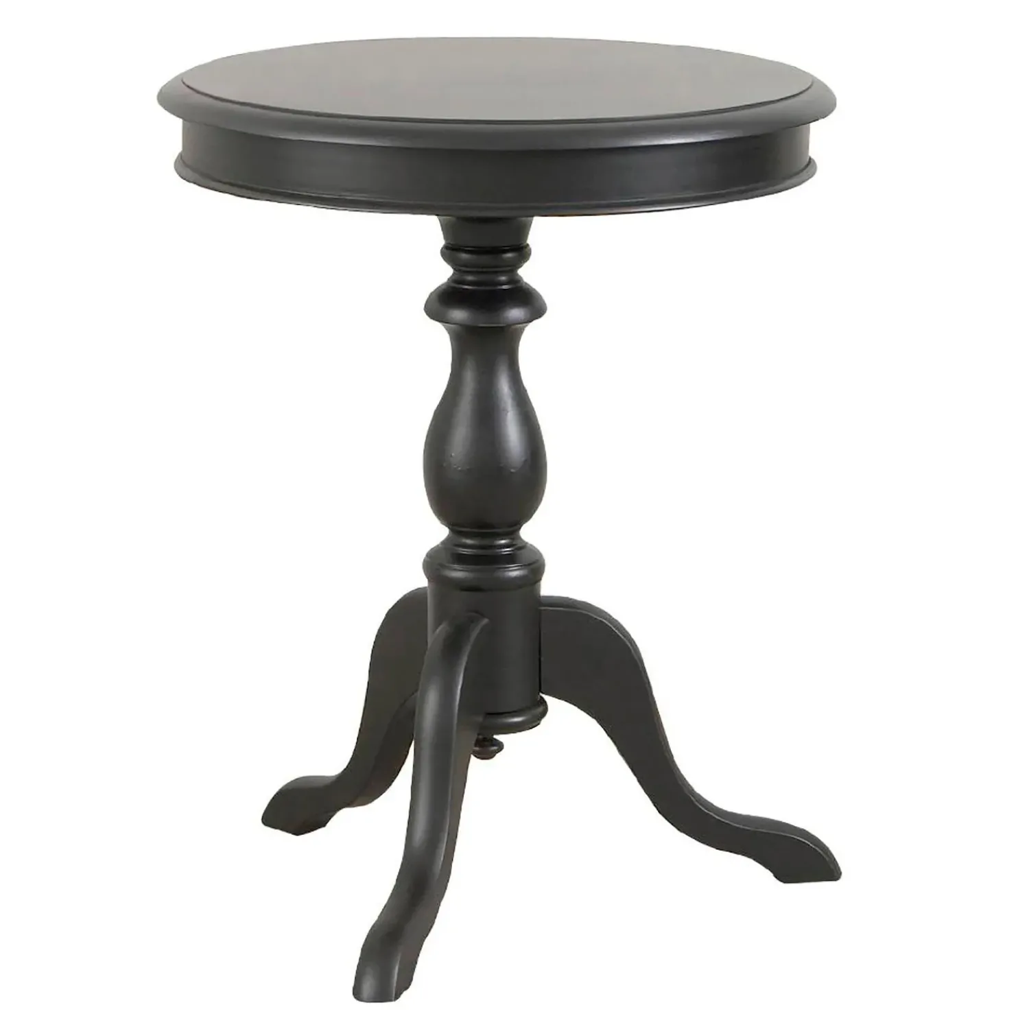 Plow & Hearth Accent Tables>Pedestal-Based Wooden Accent Table