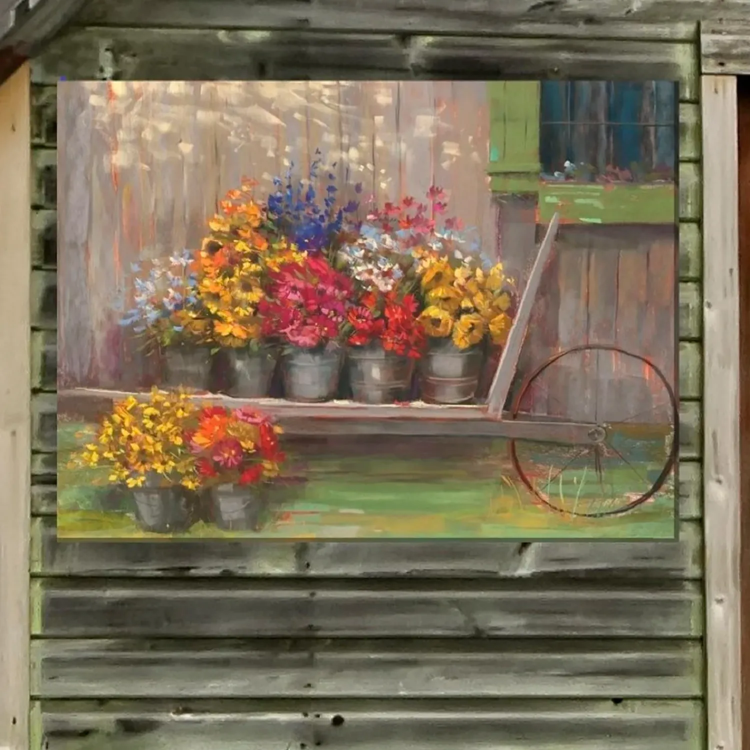 Plow & Hearth Outdoor Wall Art|Wall Art>Pick Of The Day Indoor/Outdoor Canvas Wall Art