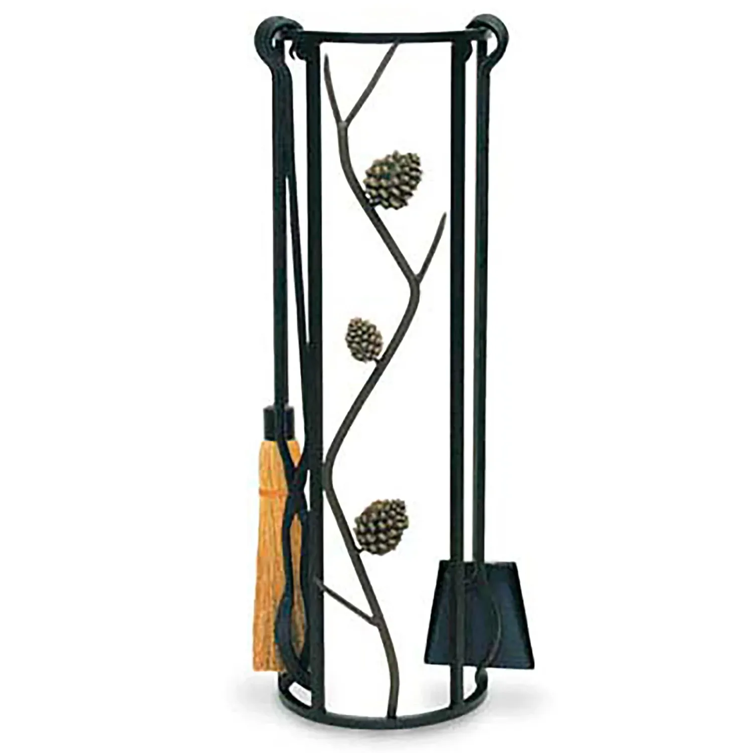 Plow & Hearth Fireplace Tool Sets>Pine Cone Tool Set Black