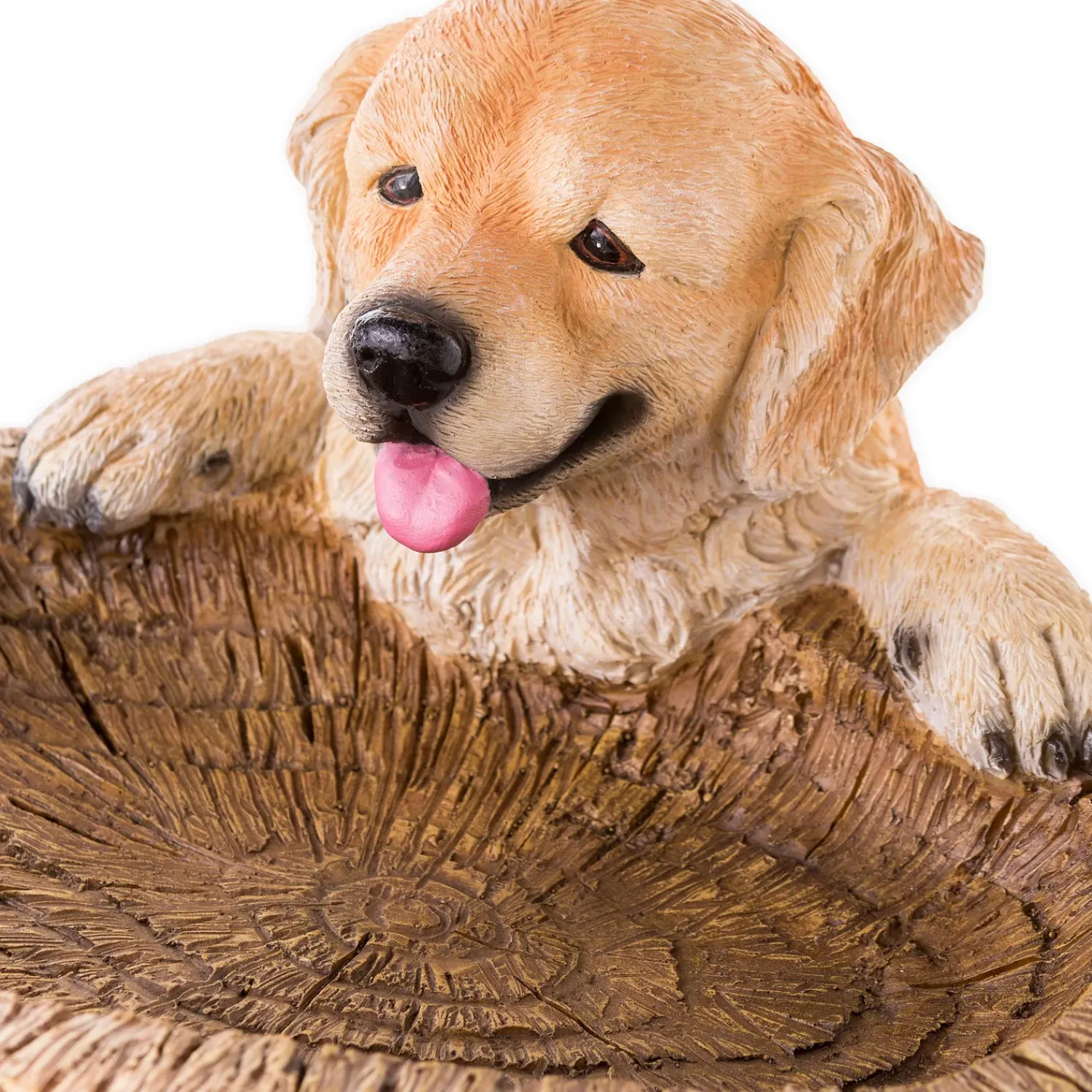 Plow & Hearth Birdbaths>Playful Puppies Birdbath