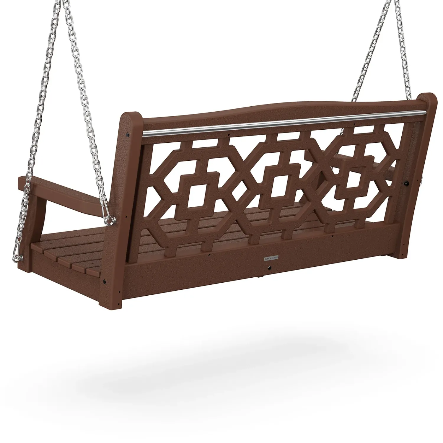 Plow & Hearth Swings & Hammocks>POLYWOOD® Chinoiserie Swing