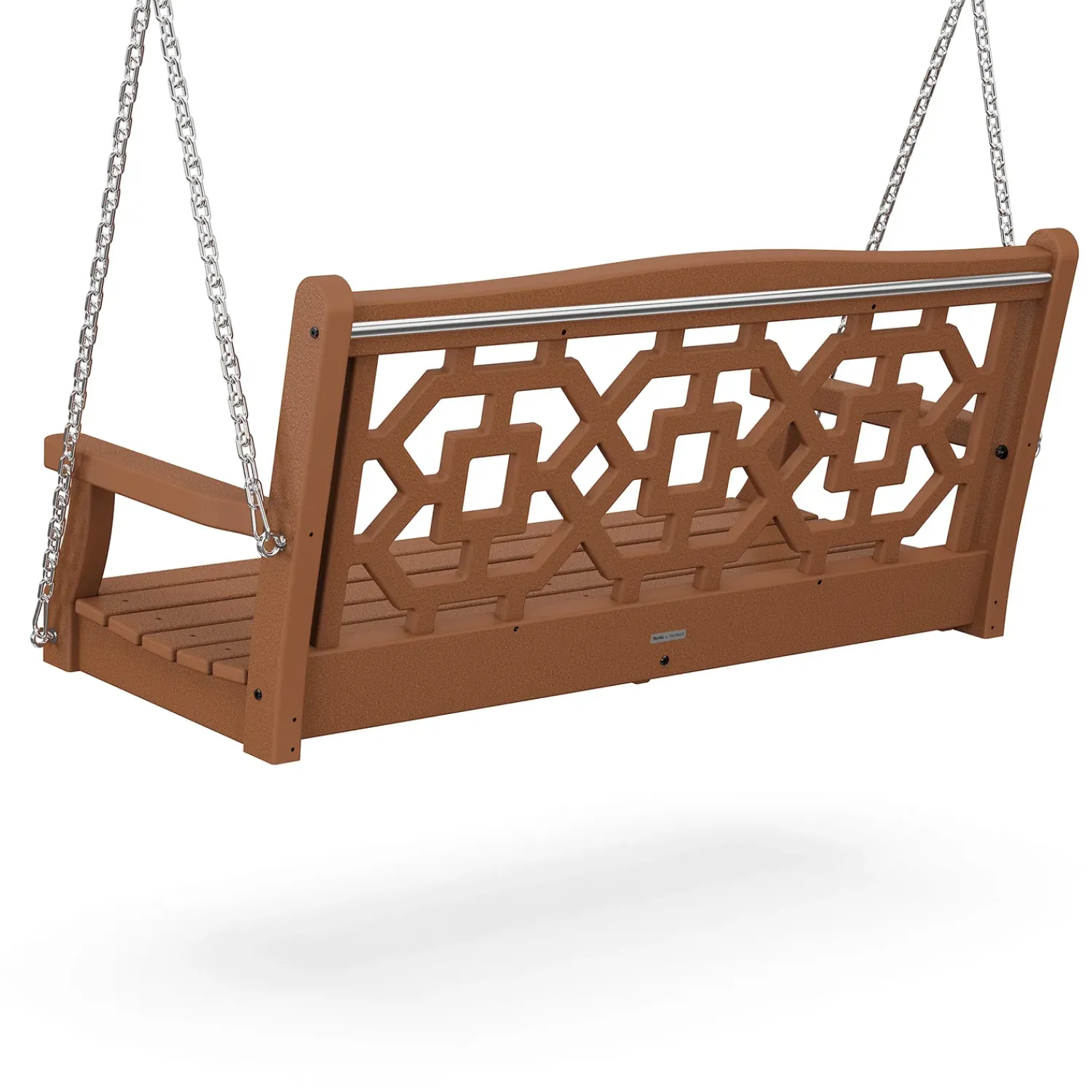 Plow & Hearth Swings & Hammocks>POLYWOOD® Chinoiserie Swing