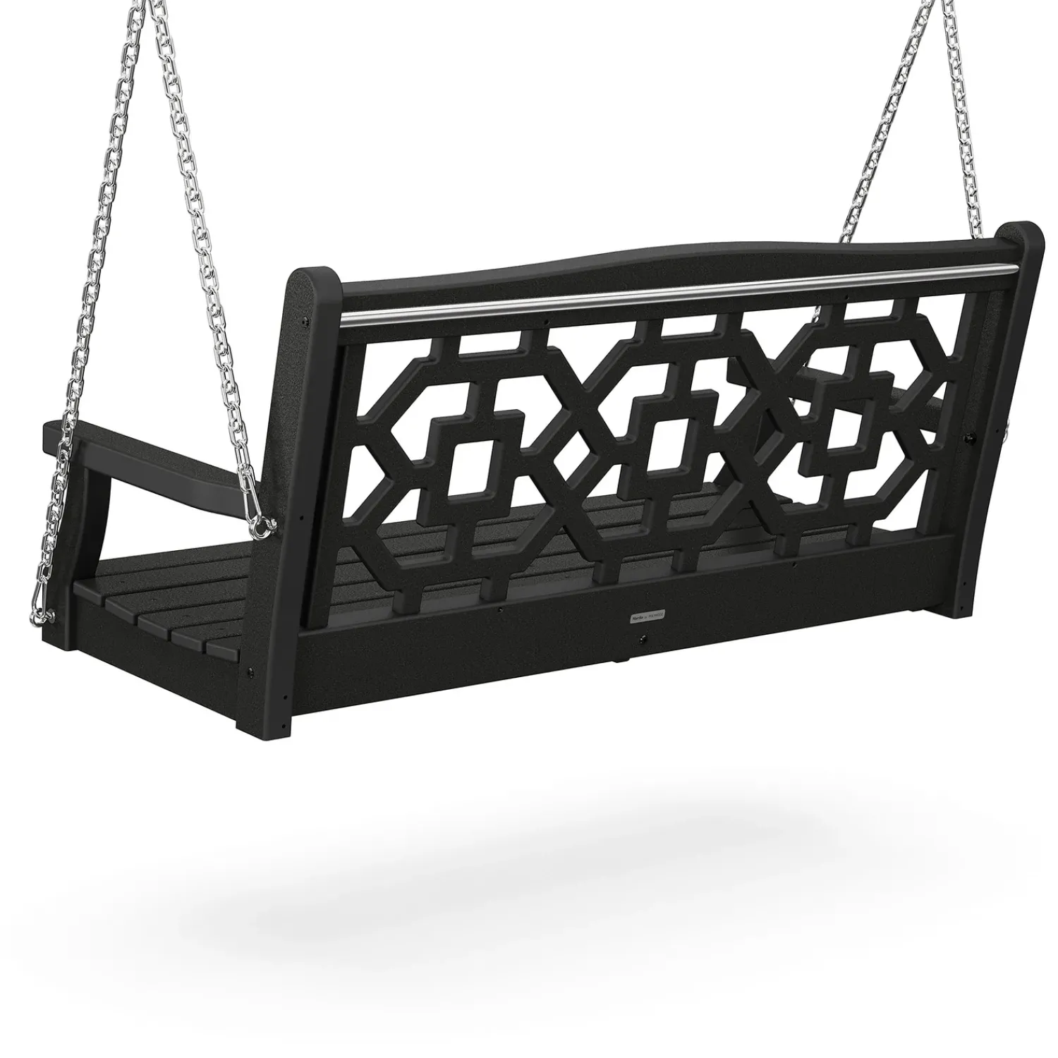 Plow & Hearth Swings & Hammocks>POLYWOOD® Chinoiserie Swing