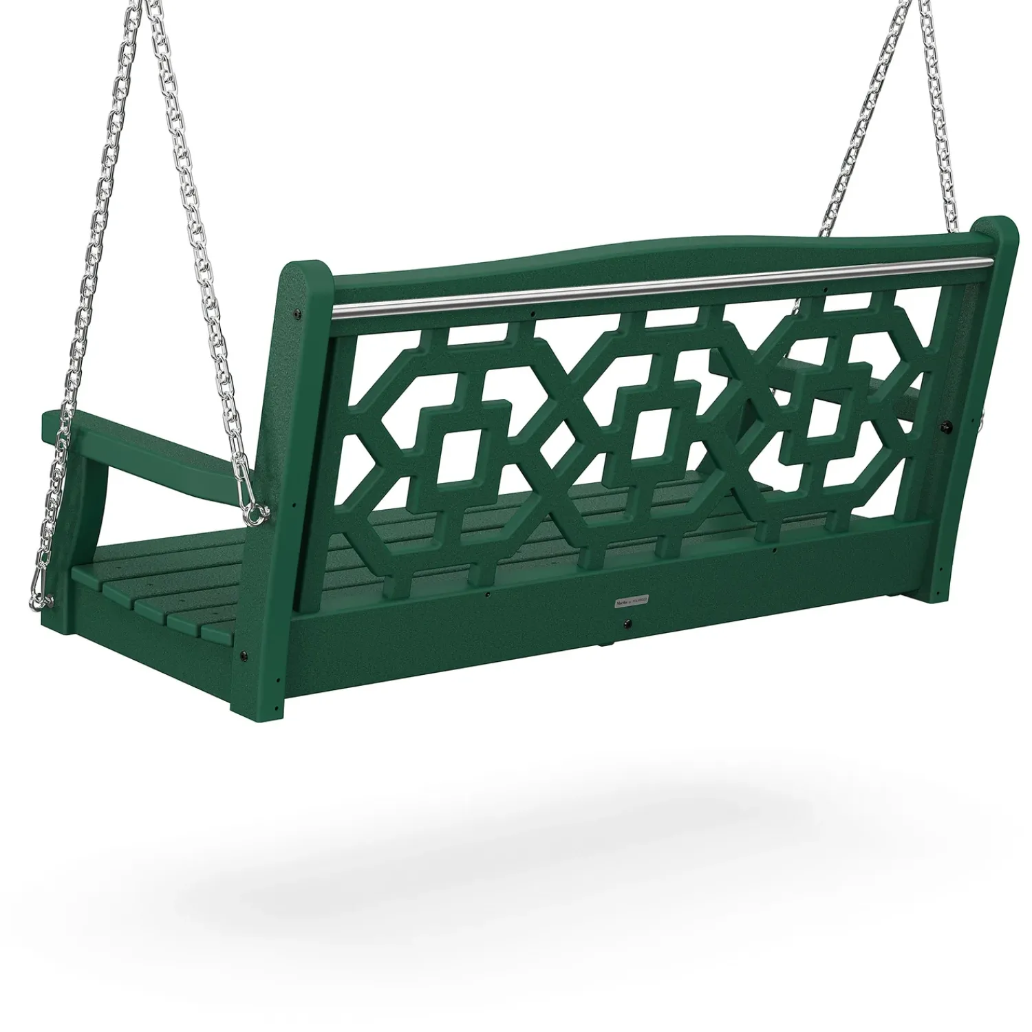 Plow & Hearth Swings & Hammocks>POLYWOOD® Chinoiserie Swing