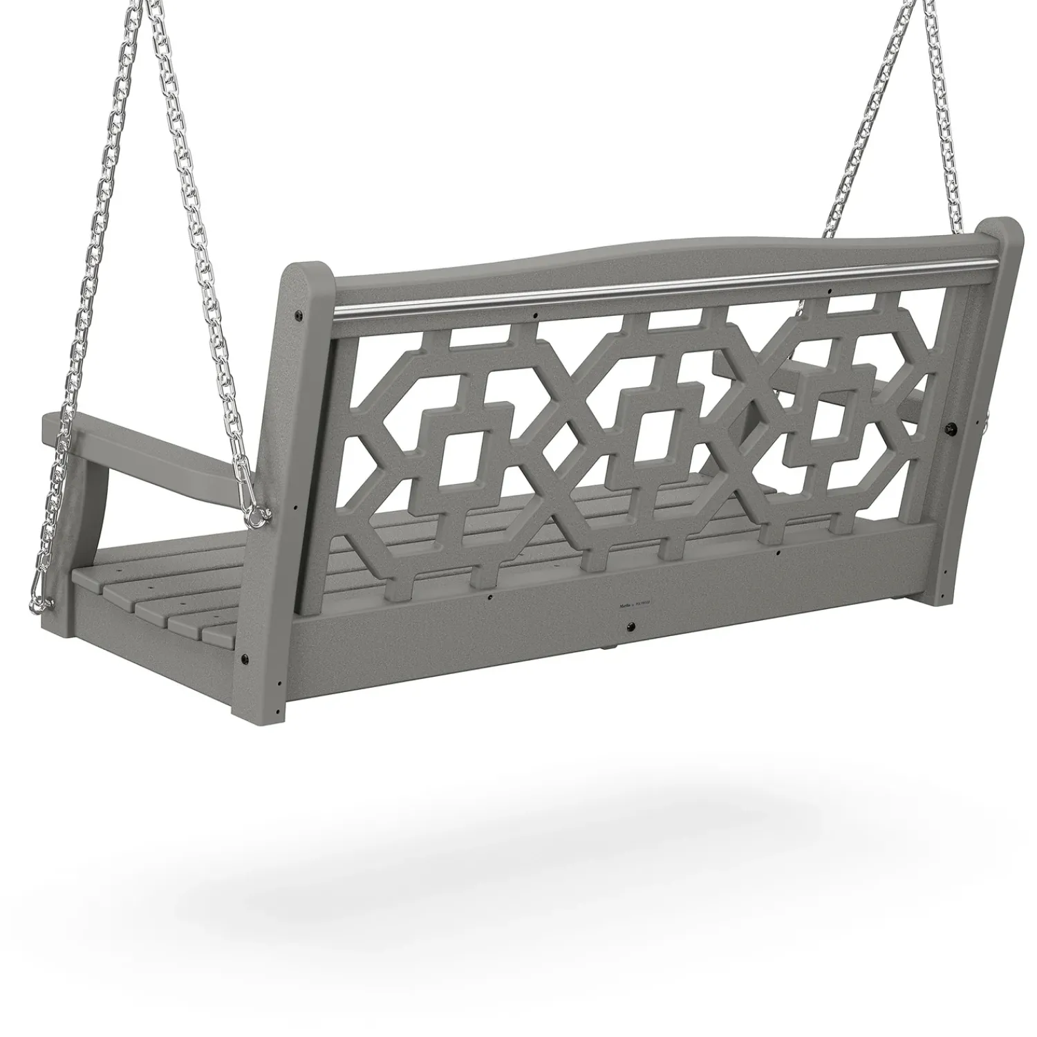 Plow & Hearth Swings & Hammocks>POLYWOOD® Chinoiserie Swing