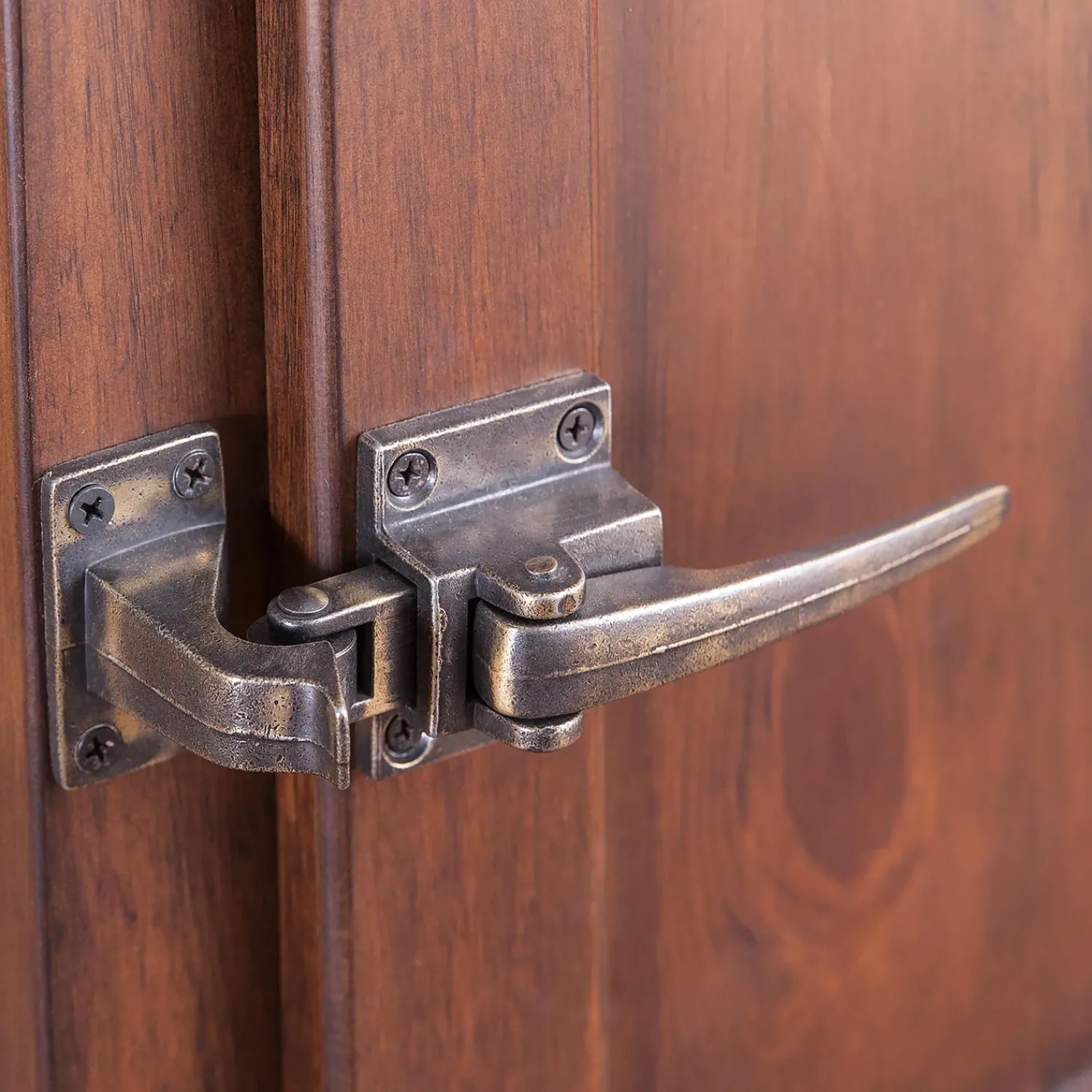 Plow & Hearth Chests & Storage Cabinets>Portland Ice Box Wood Jelly Cabinet with Replica Hardware