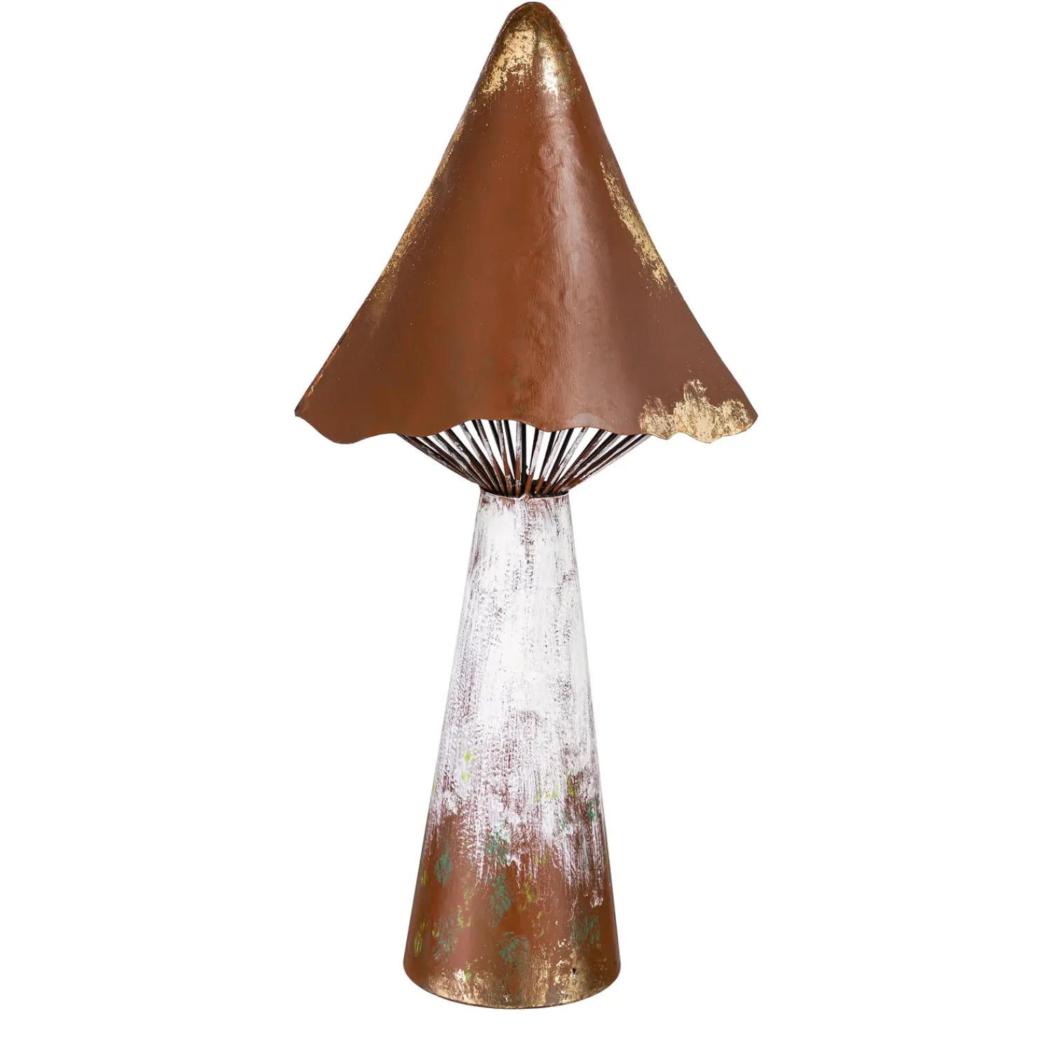 Plow & Hearth Garden Statues>Printed Metal Mushroom Garden Statue