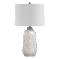 Plow & Hearth Lamps & Lighting>Pristine White Table Lamp