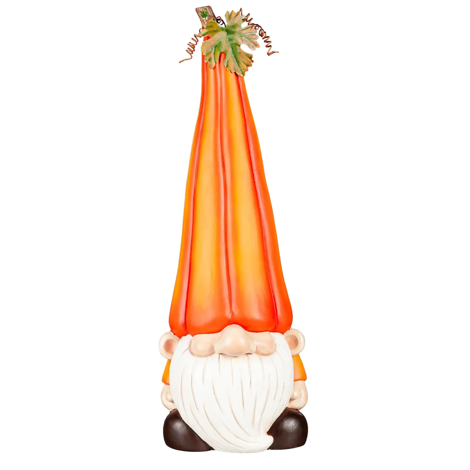 Plow & Hearth Garden Statues>Pumpkin Gnome Garden Statue