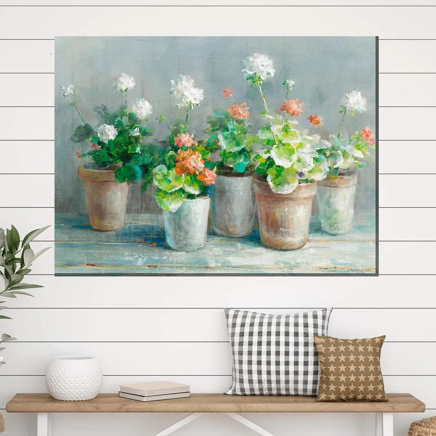 Plow & Hearth Outdoor Wall Art|Wall Art>Pure & Simple Indoor/Outdoor Canvas Wall Art
