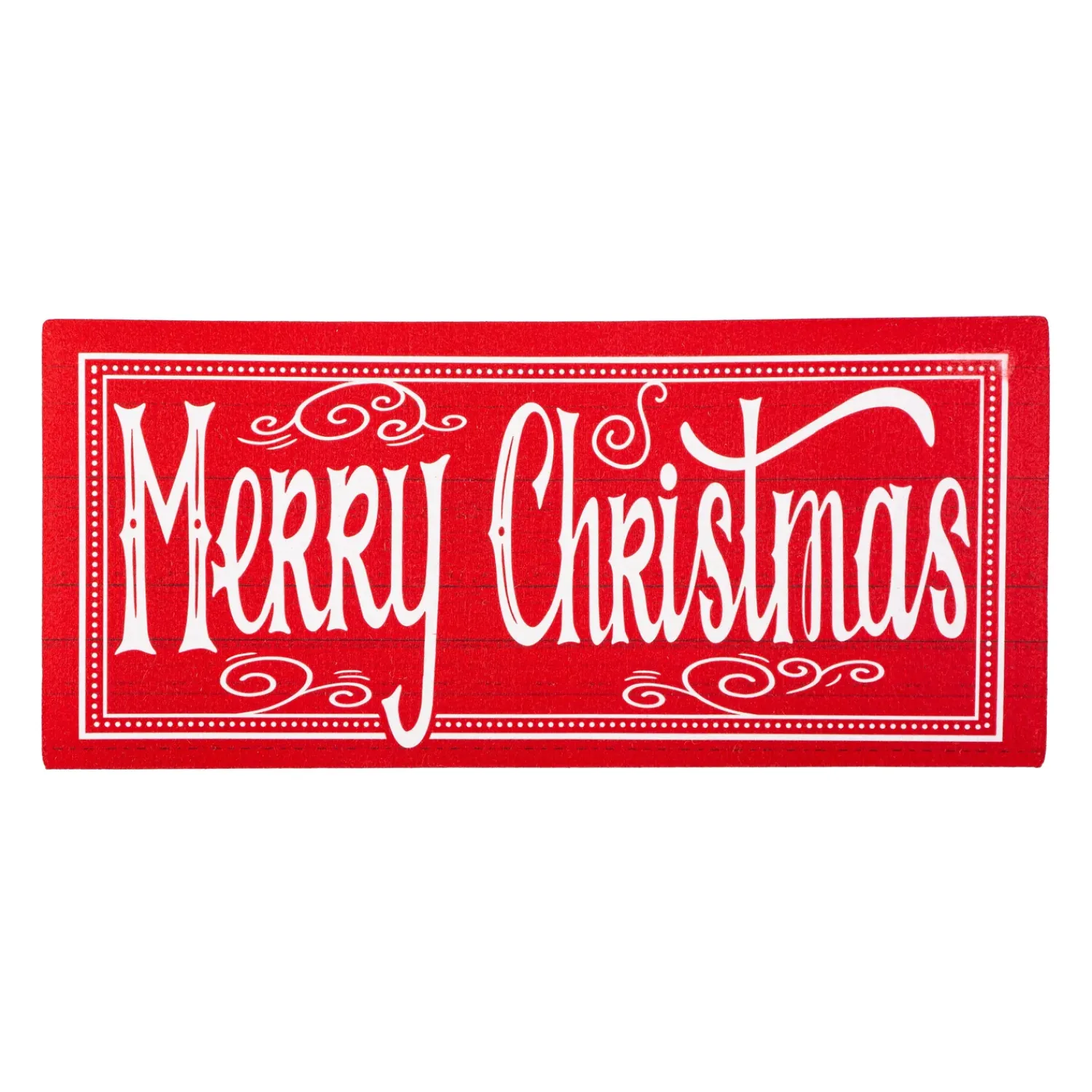 Plow & Hearth Interchangeable Mats>Quaint Merry Christmas Sassafras Switch Mat