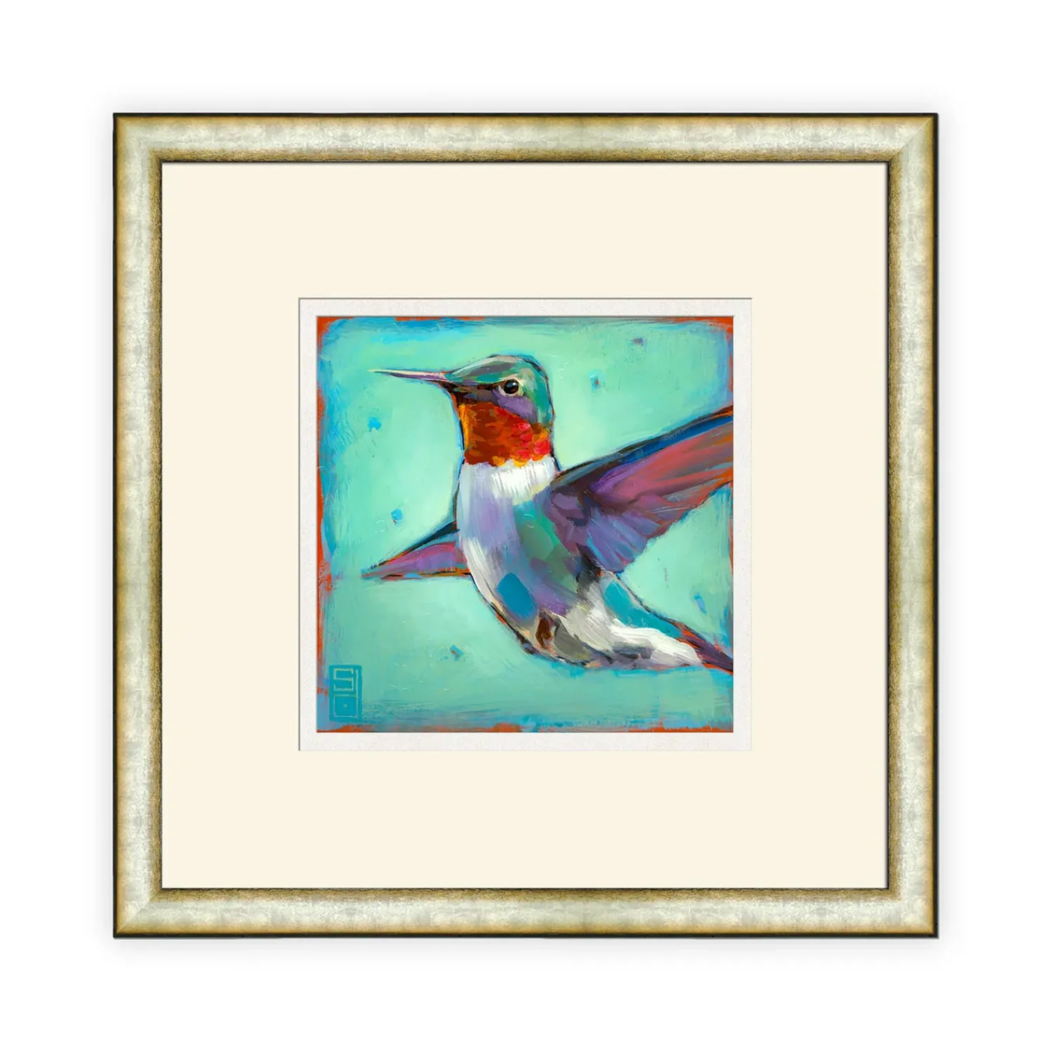 Plow & Hearth Wall Art>Quest For Flowers I Framed Wall Art Painting