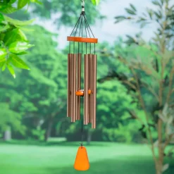 Plow & Hearth Wind Chimes & Mobiles>27" H Avria Hand Tuned Wind Chime, Ode to Joy From Beethoven's Symphony No.9