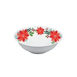 Plow & Hearth Plates & Platters>7.5" Melamine Bowl, Holiday Greenhouse