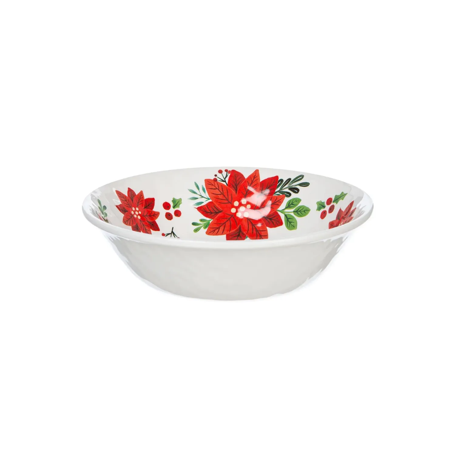 Plow & Hearth Plates & Platters>7.5" Melamine Bowl, Holiday Greenhouse