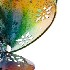 Plow & Hearth Wind Spinners>90"H Wind Spinner, Floral Lemniscate