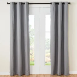 Plow & Hearth Curtain Panels>84"L Double-Width Thermalogic Energy Efficient Insulated Solid Grommet-Top Curtain Pair