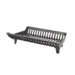 Plow & Hearth Fireplace Grates & Firebacks>22"x 12"-2"Leg Franklin Fireplace Grate