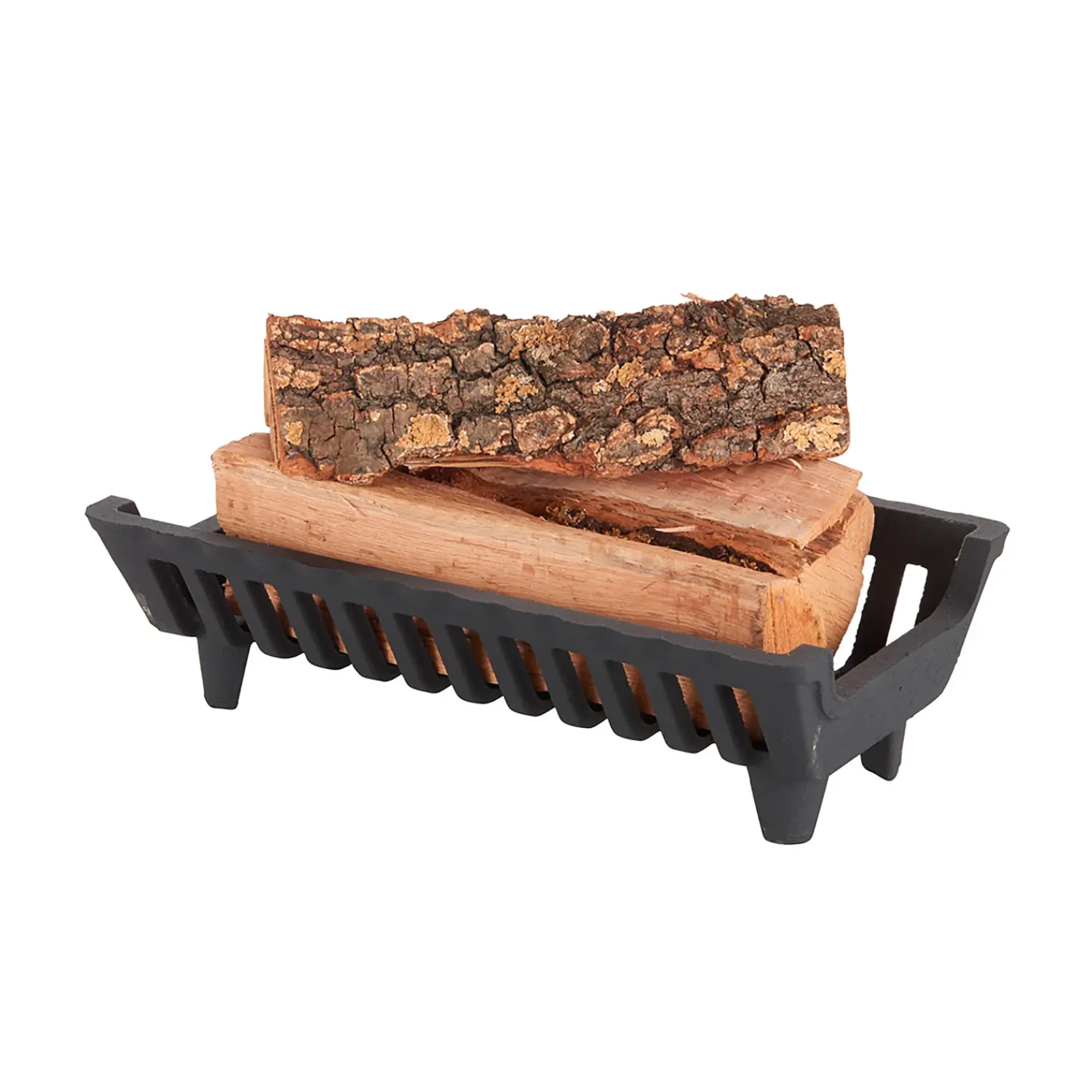 Plow & Hearth Fireplace Grates & Firebacks>15"x 9"-2"Leg Franklin Fireplace Grate