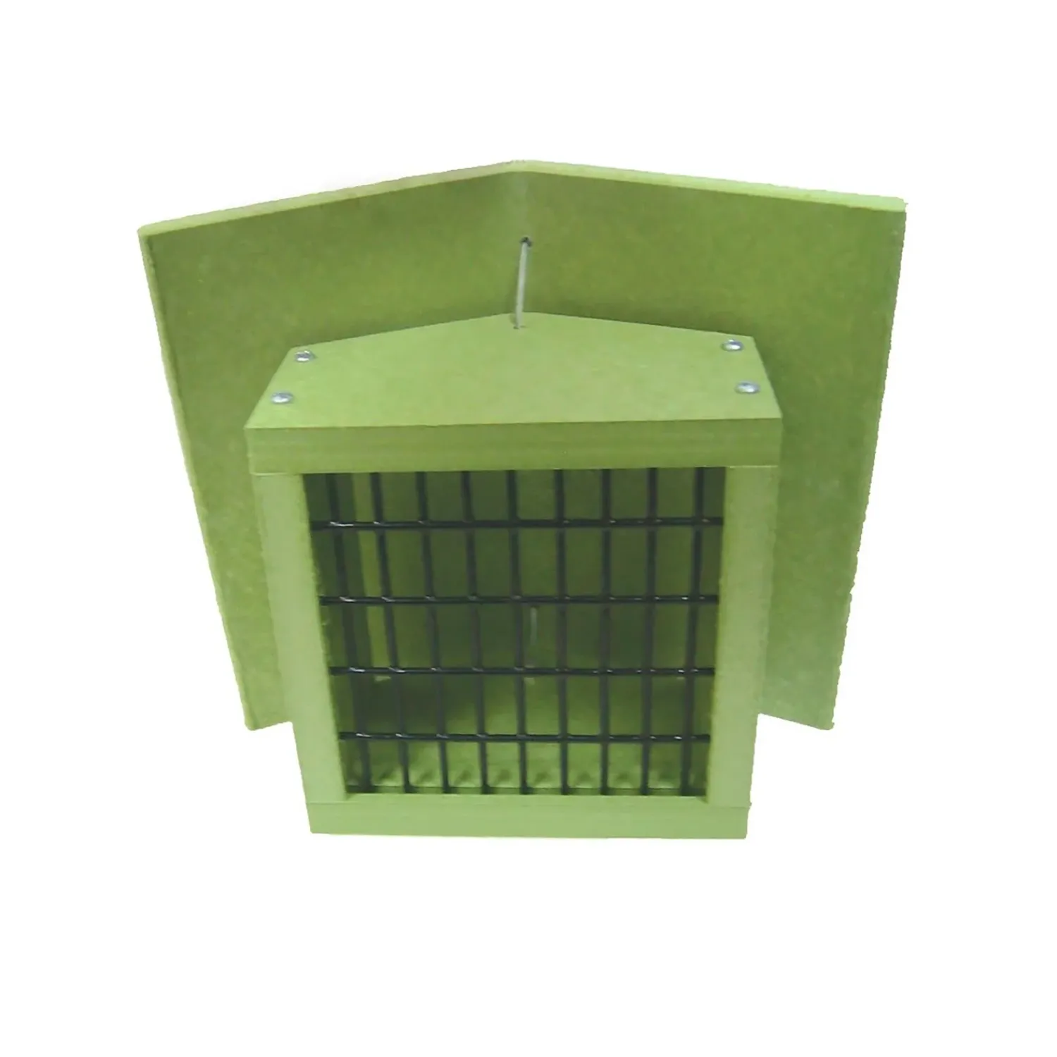 Plow & Hearth Bird Feeders>Recycled Plastic Poly-Lumber Upside-Down Suet Feeder