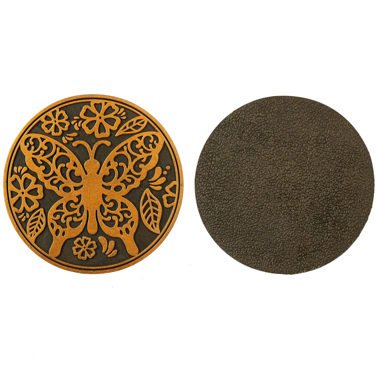 Plow & Hearth Pathways & Stepping Stones>Recycled Rubber Stepping Stones, Set of 3