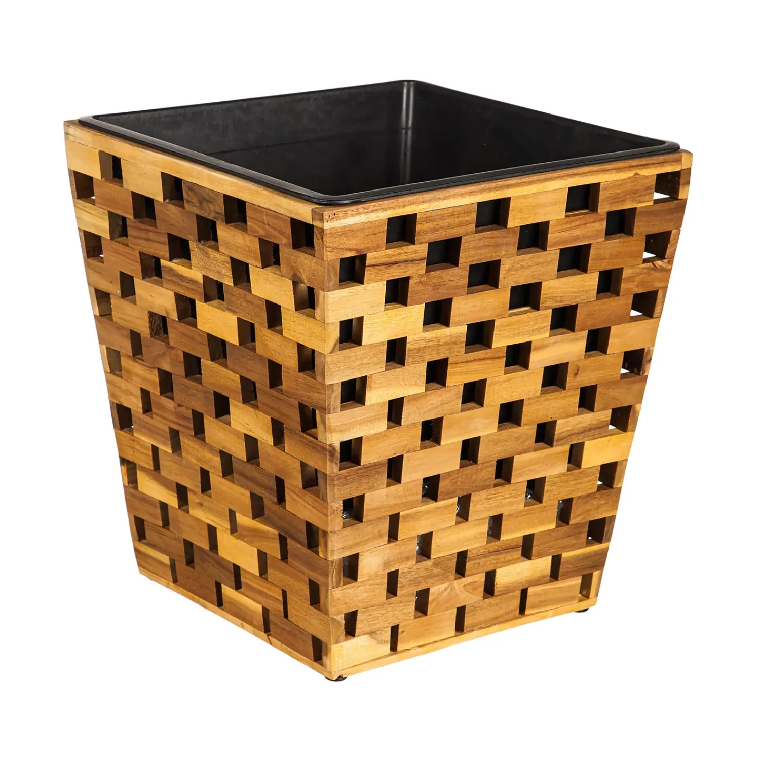 Plow & Hearth Planters & Plant Stands|Planters & Vases>Recycled Wood Planters, Set of 3