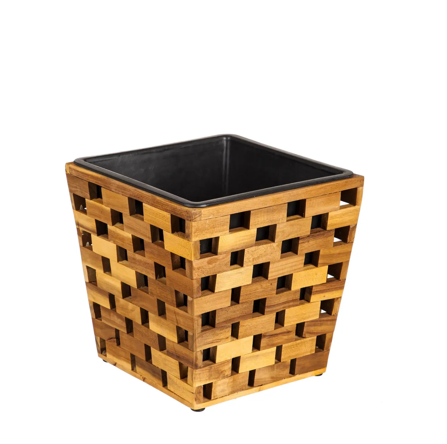 Plow & Hearth Planters & Plant Stands|Planters & Vases>Recycled Wood Planters, Set of 3
