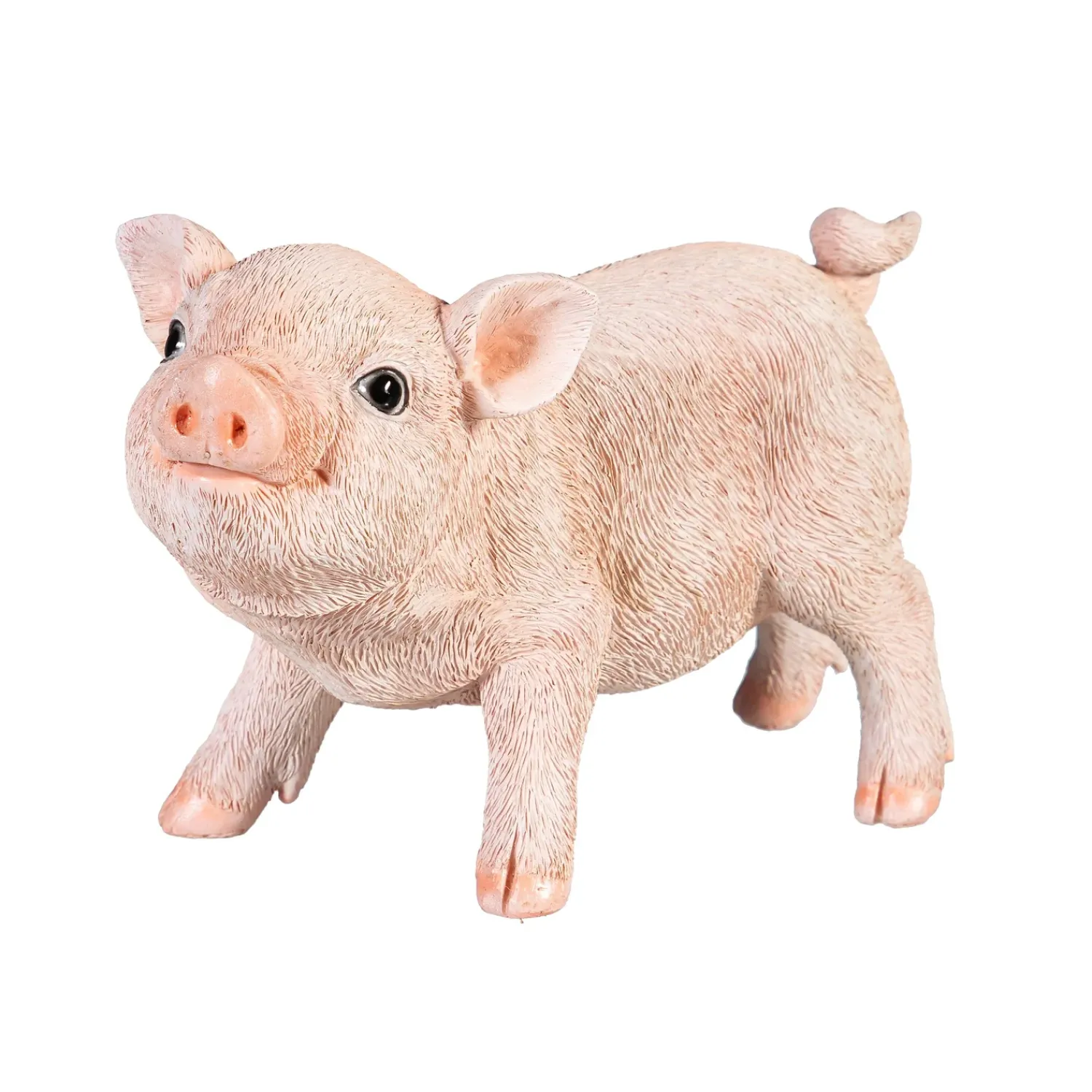 Plow & Hearth Garden Statues>Resin Happy Pig Statue, 5"H